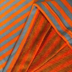 UG kids stripe tee v1 - coral blue / orange - 1