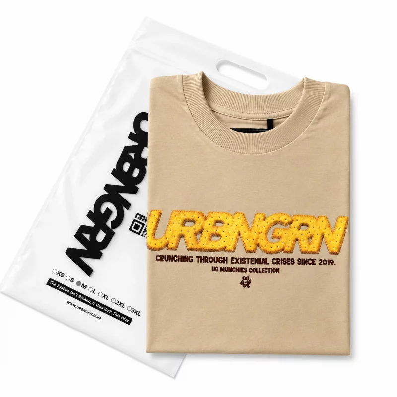 urbngrn-munchies-beige-cracker-logo-folded-shirt